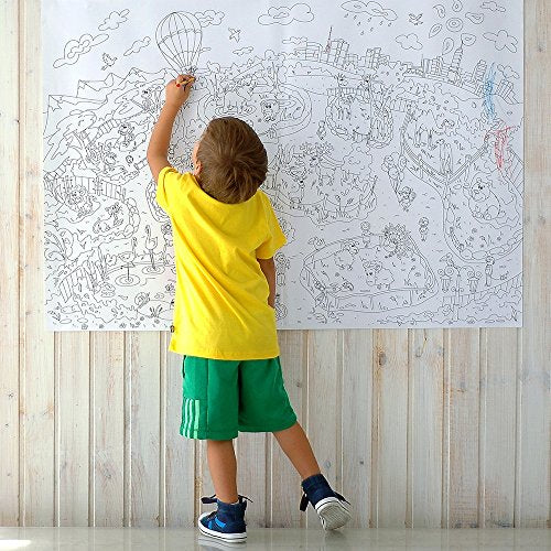 Giant Coloring Poster for Kids