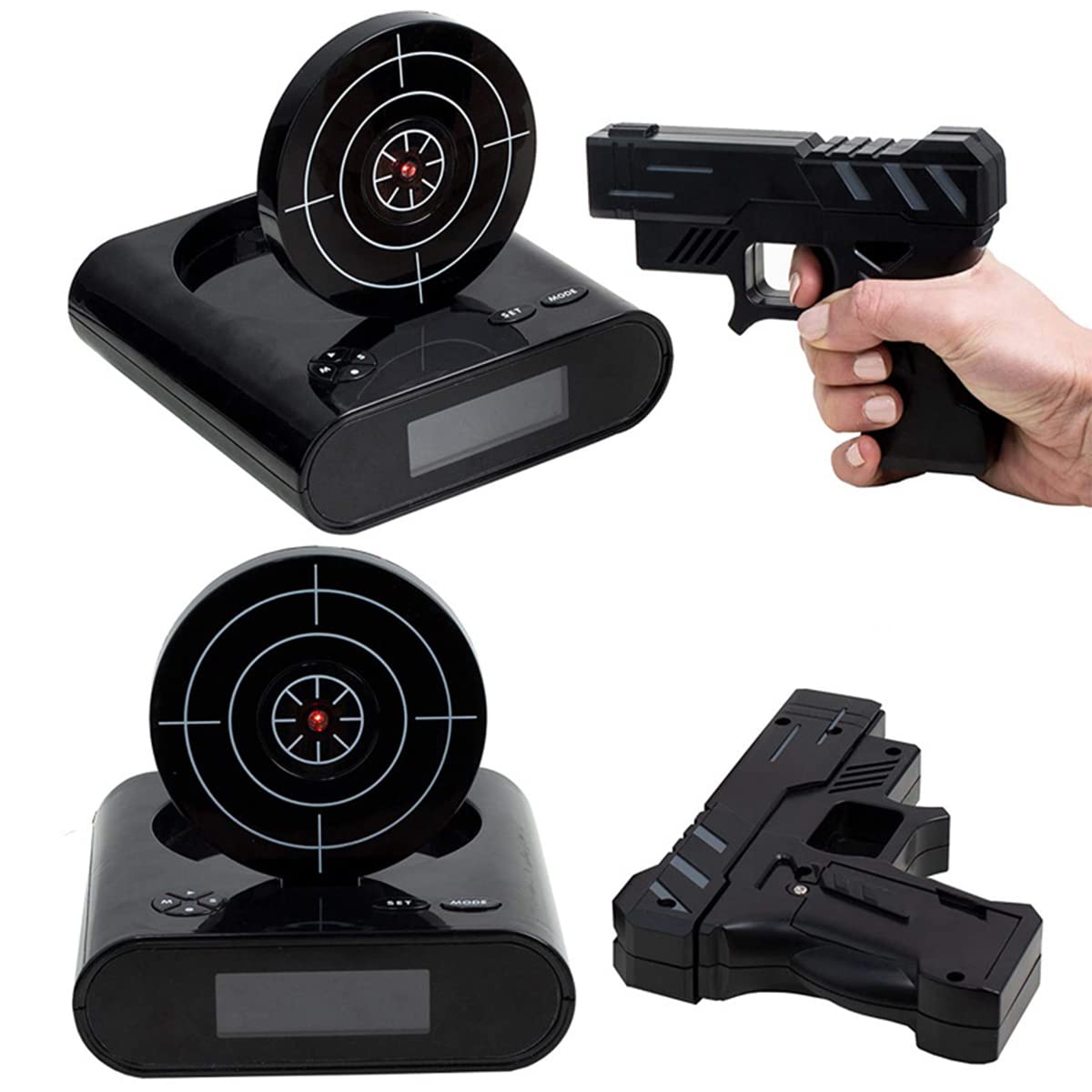 Lock N' Load Gun Alarm Clock