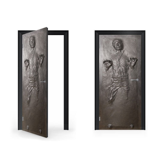 Han Solo in Carbonite Door Sticker