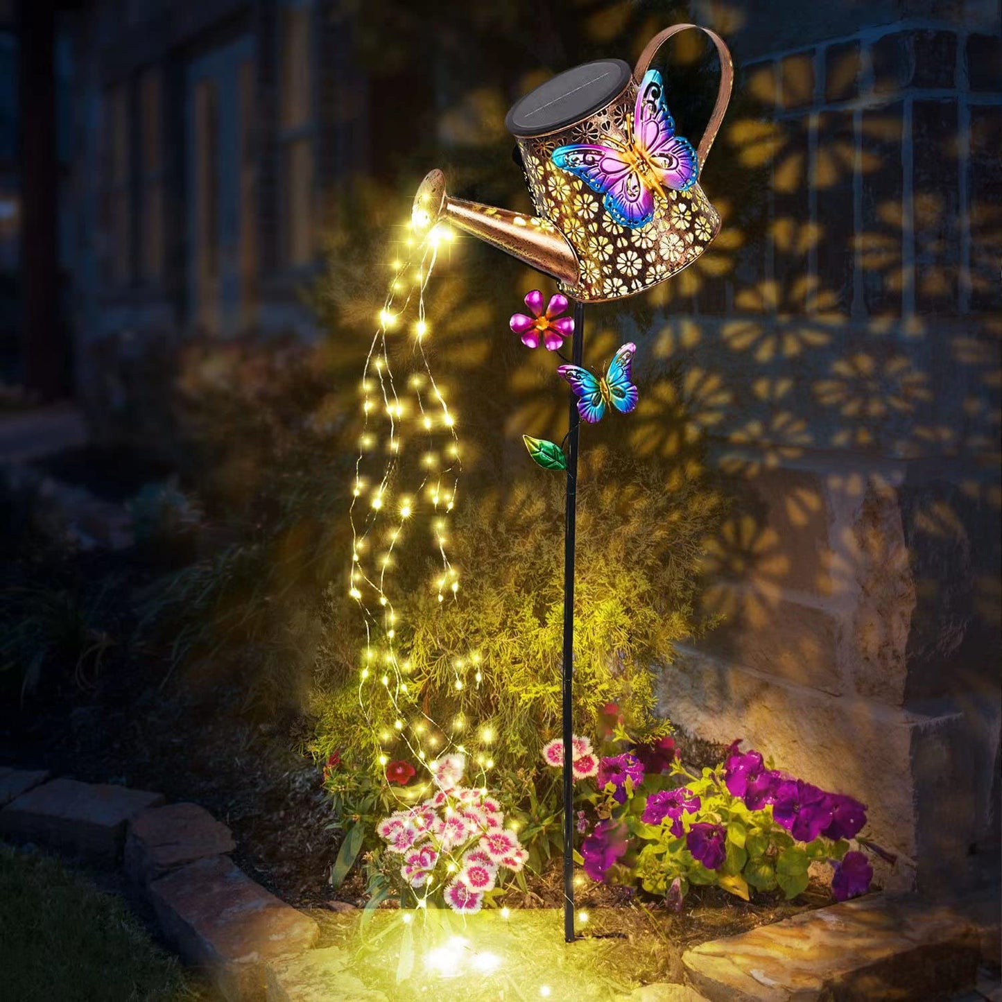 Solar Watering Can Lights