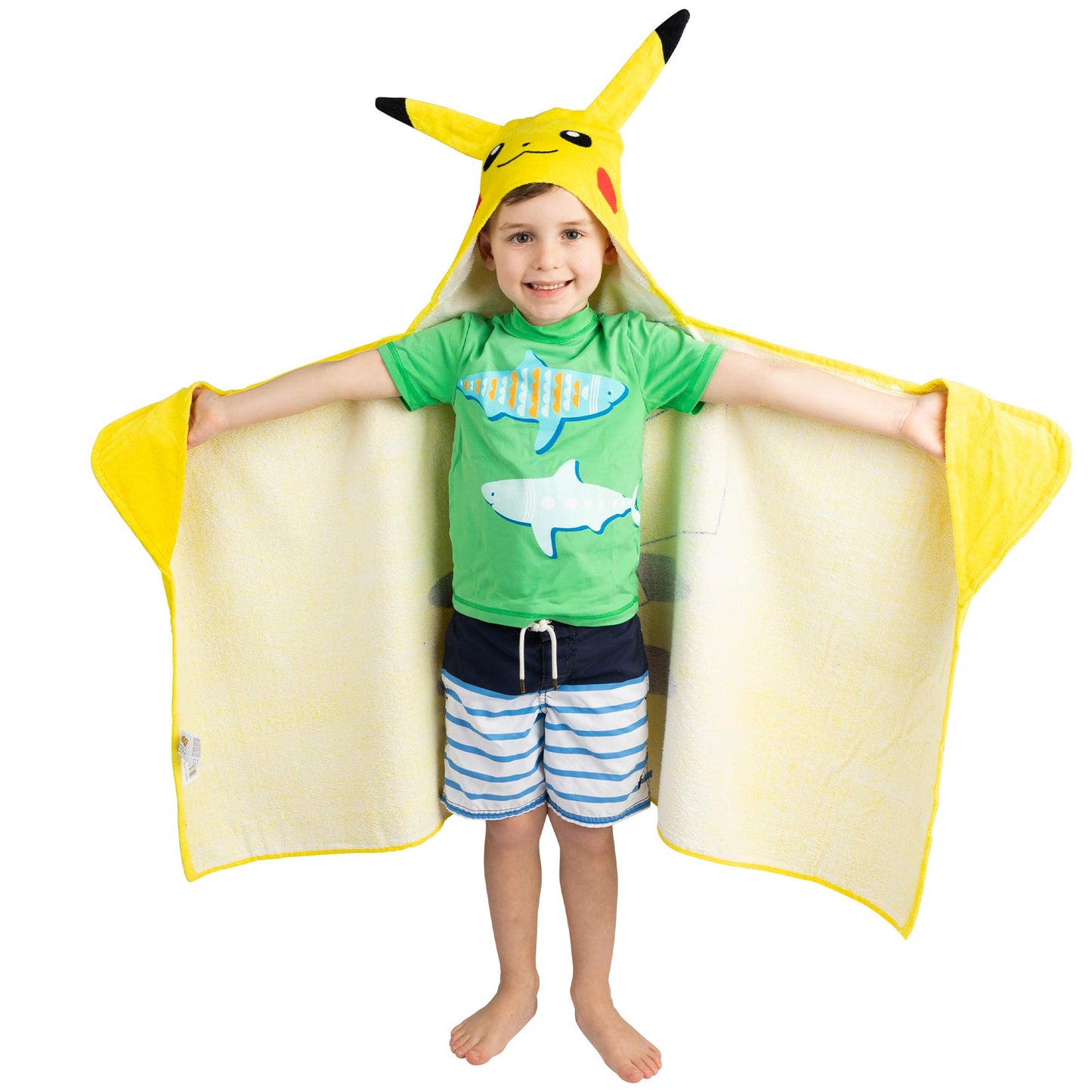 Pikachu Hooded Towel Wrap