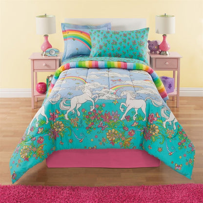 Unicorn Rainbow Comforter Set