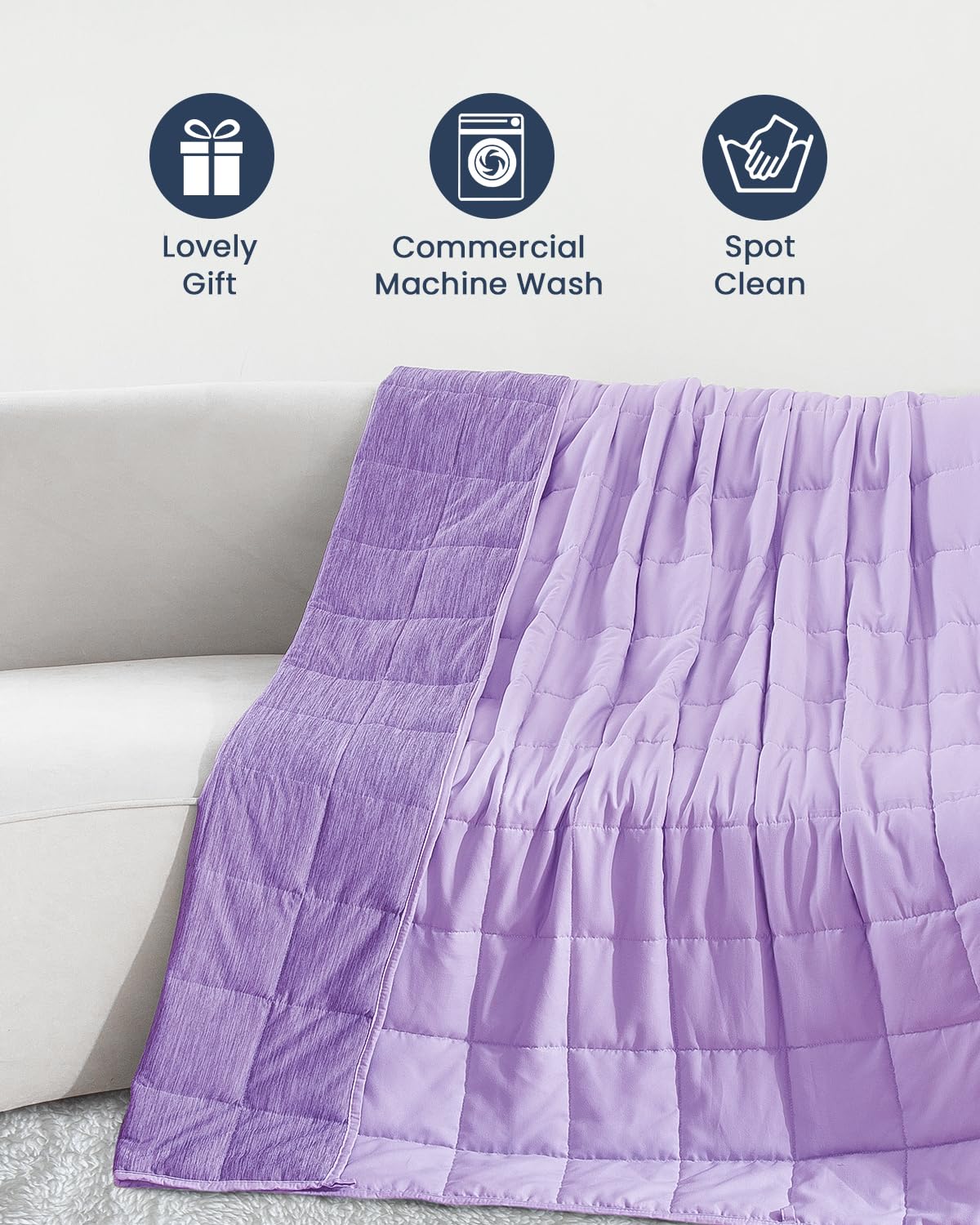 Cooling Weighted Blanket - Queen Size