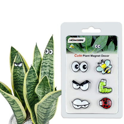 Cute Plant Magnets - Set of 6