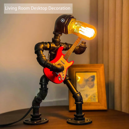 Music Electric Guitar Table Lamp