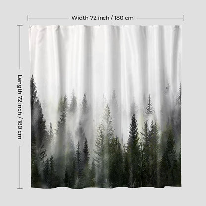 Misty Forest Shower Curtain