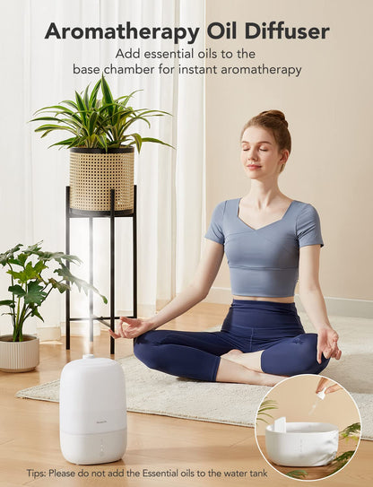 Smart Humidifier with Essential Oil Diffuser