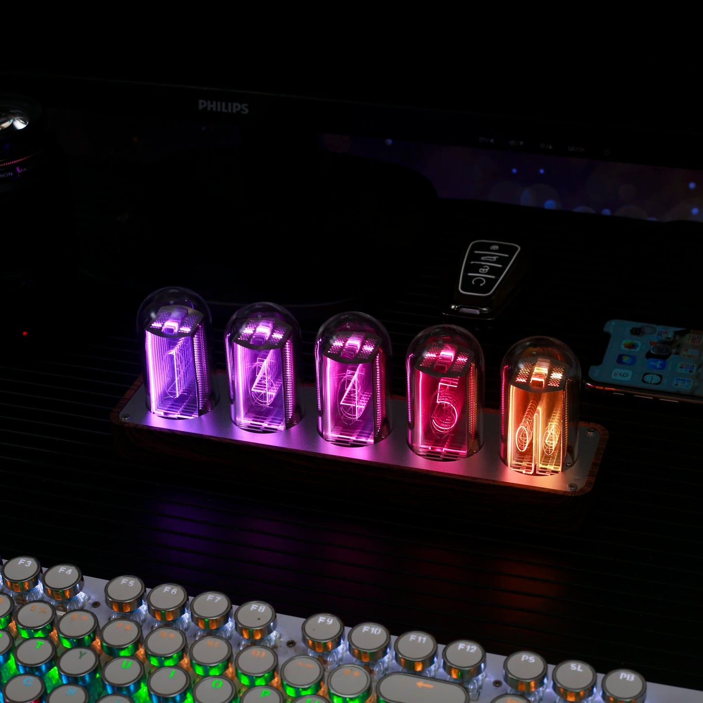 Nixie Tube Clock with Wi-Fi SYNC