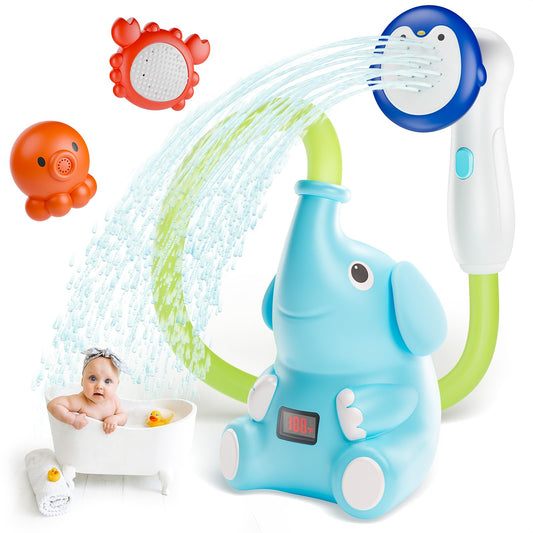 LED Baby Bath Toys with Temperature Display