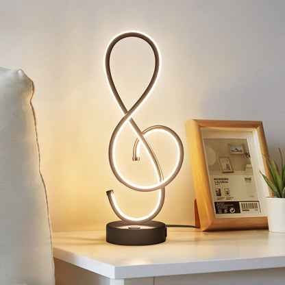 Modern Table Lamp with USB Port