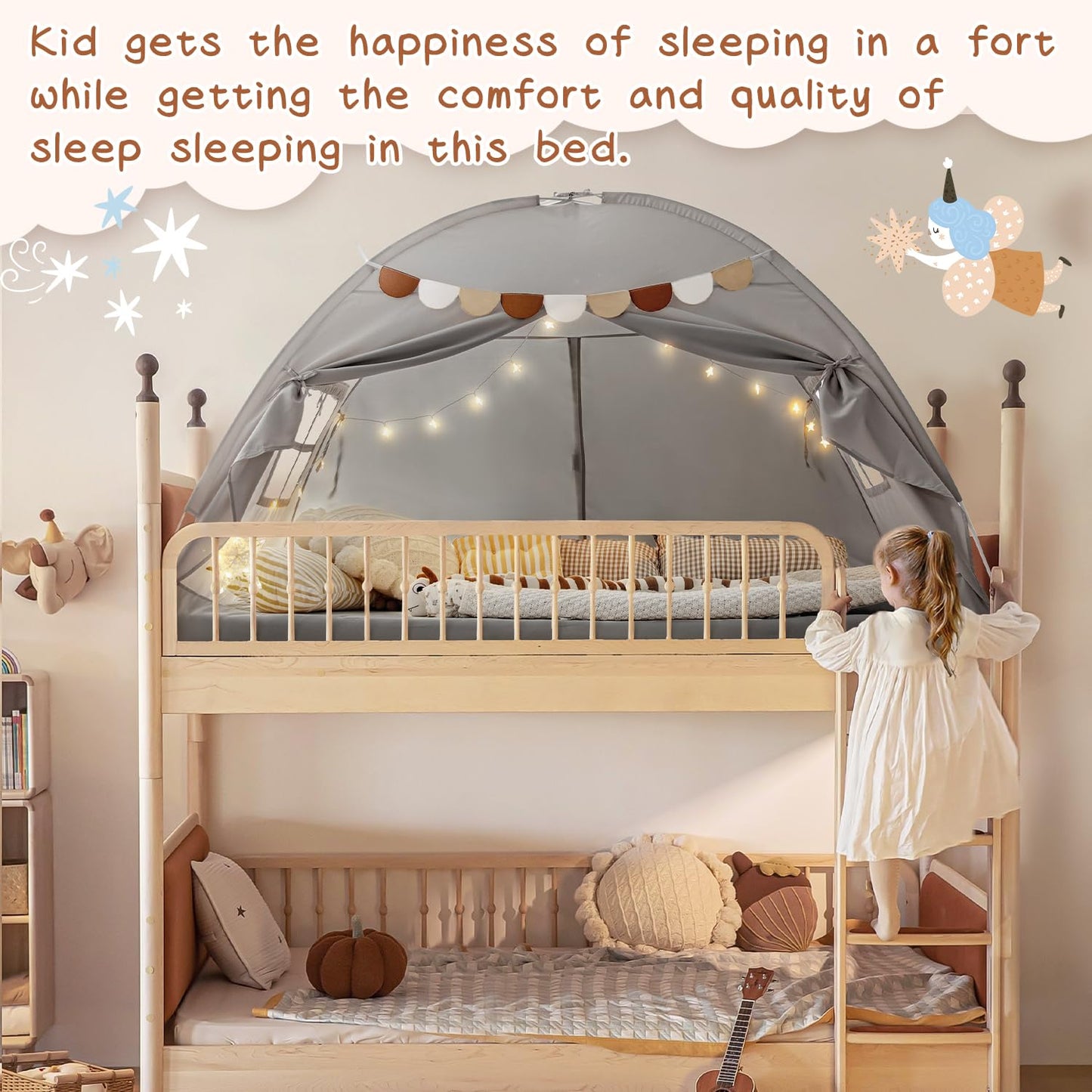 Kids Bed Tent Canopy