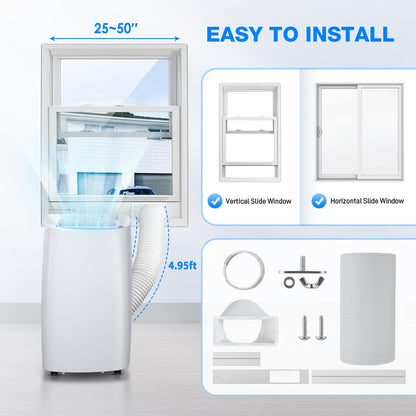 4-in-1 Portable Air Conditioner with Remote