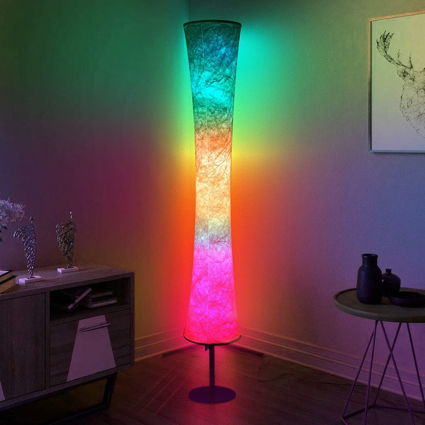 Smart Floor Lamp with RGB Color Changing