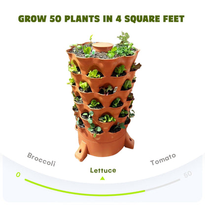 Vertical Planter for Fruits and Vegetables - Garden Tower 2