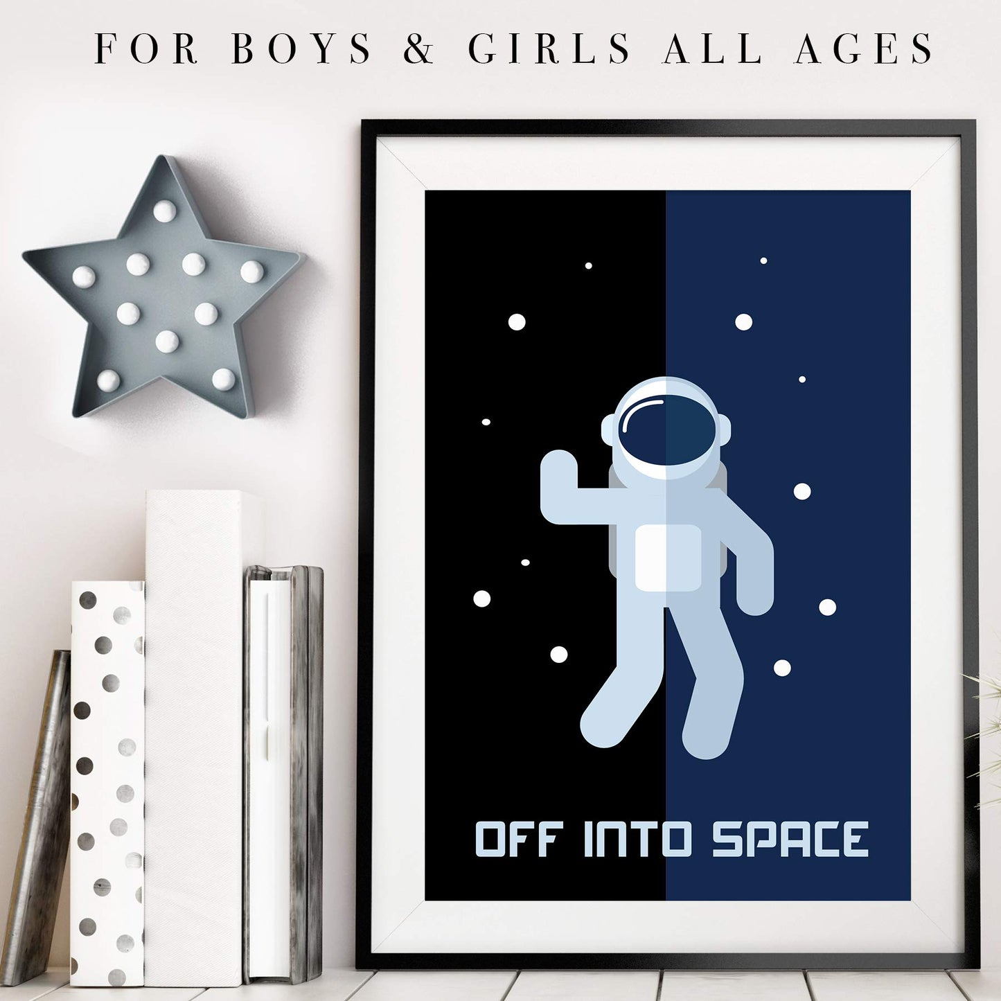 Cosmic Kids Room Wall Art