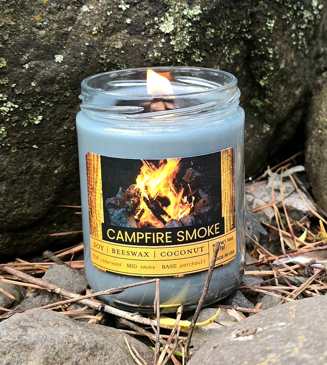 Campfire Smoke Scented Candle