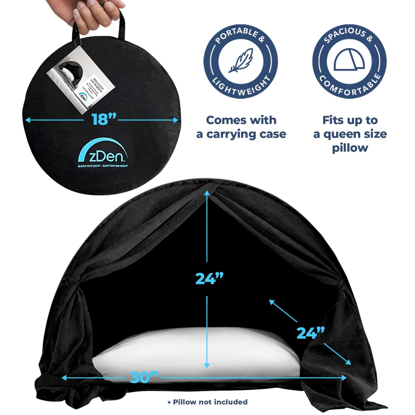 Light Blocking Tent - Sleep Aid