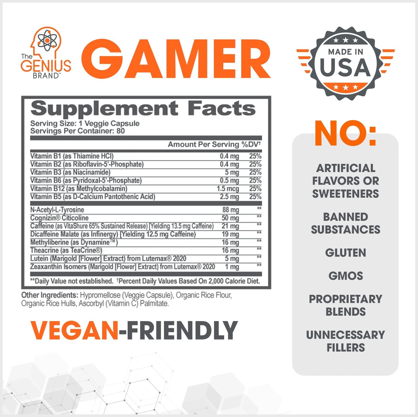 Genius Gamer, Gaming Focus Supplement