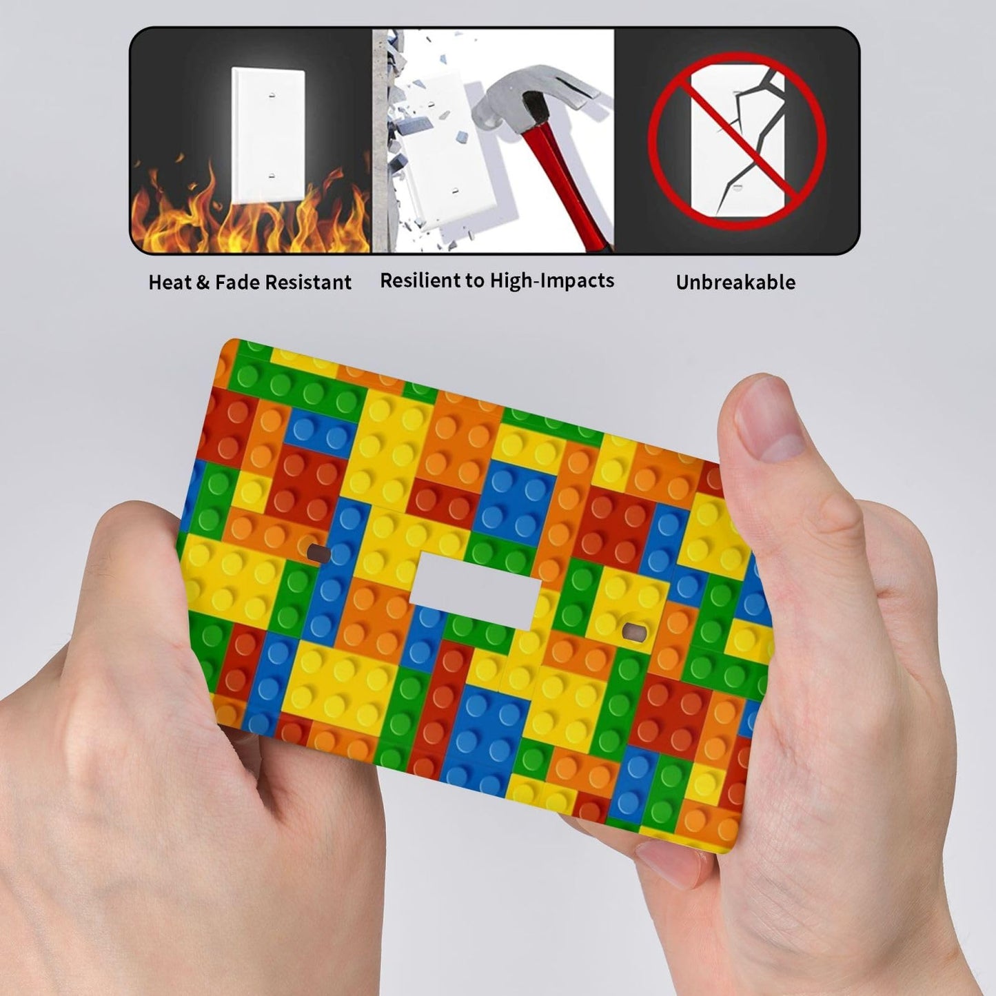 Colorful LEGO Bricks Light Switch