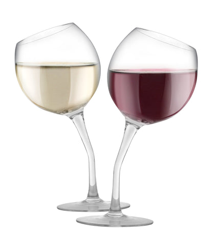 Tipsy Wine Glass Set