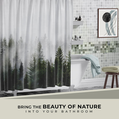 Misty Forest Shower Curtain