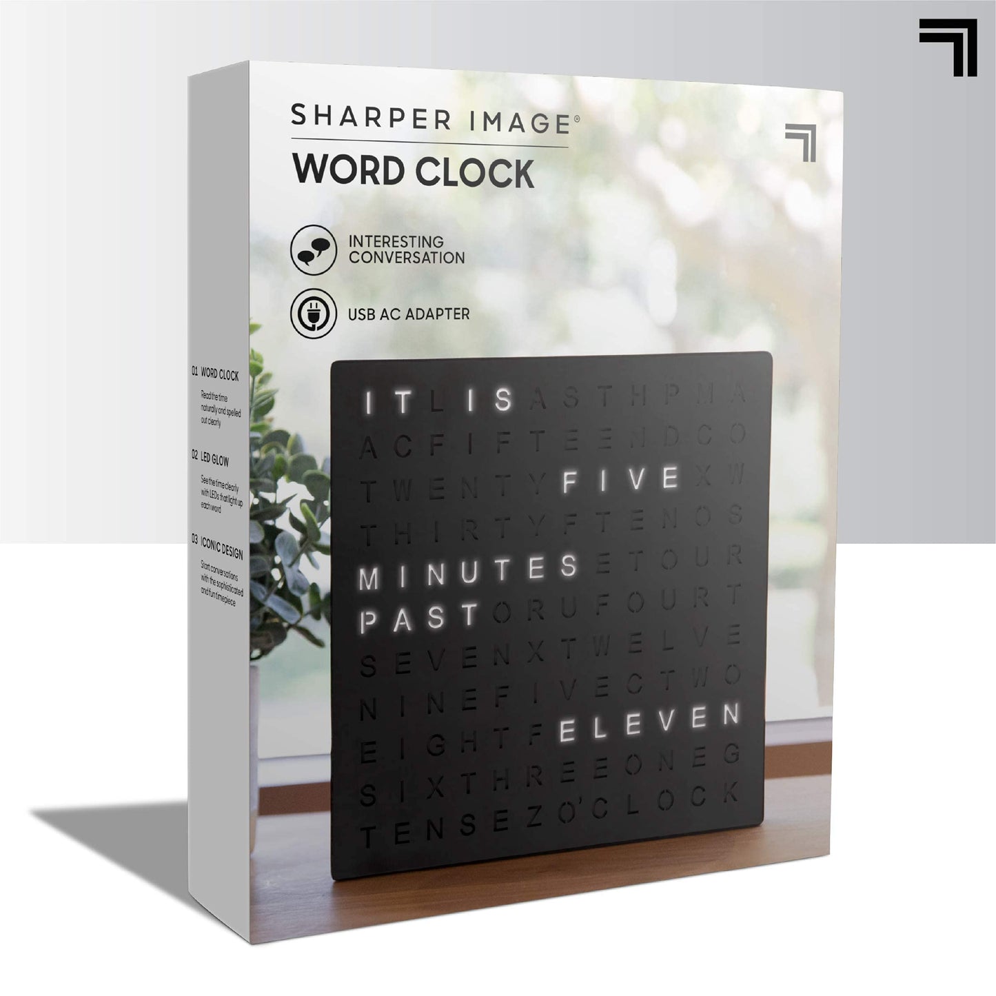 LED Light-Up Word Clock