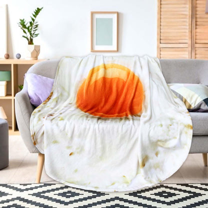 Giant Fried Egg Blanket