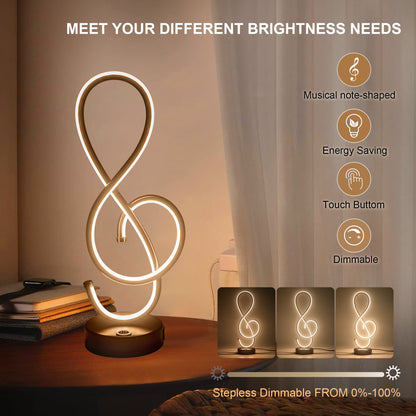Modern Table Lamp with USB Port