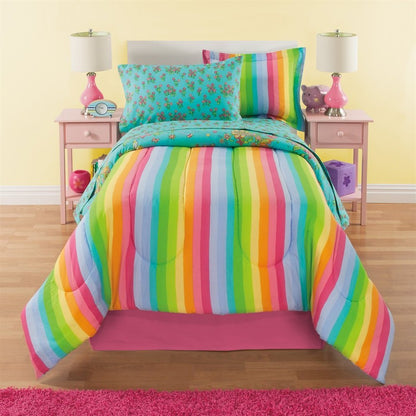 Unicorn Rainbow Comforter Set