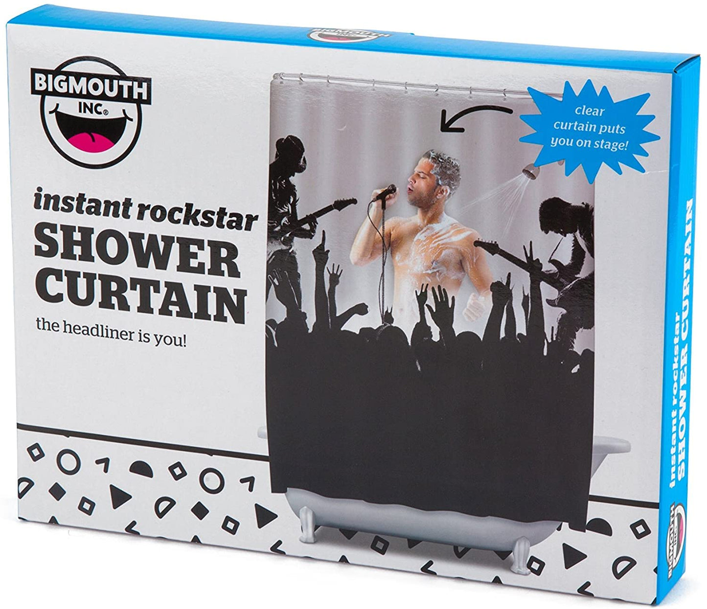 Rockstar Shower Curtain