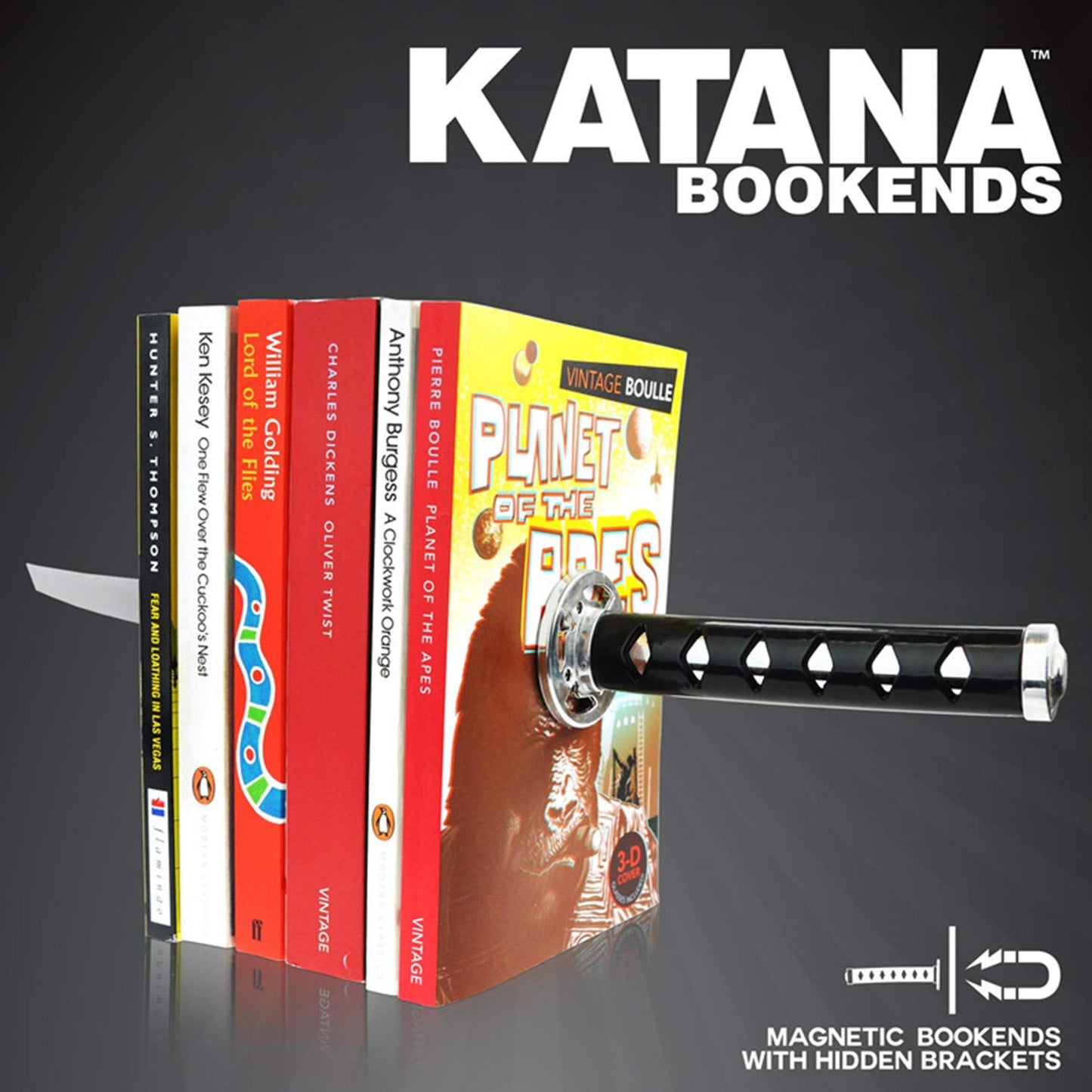 Decorative Katana Bookends