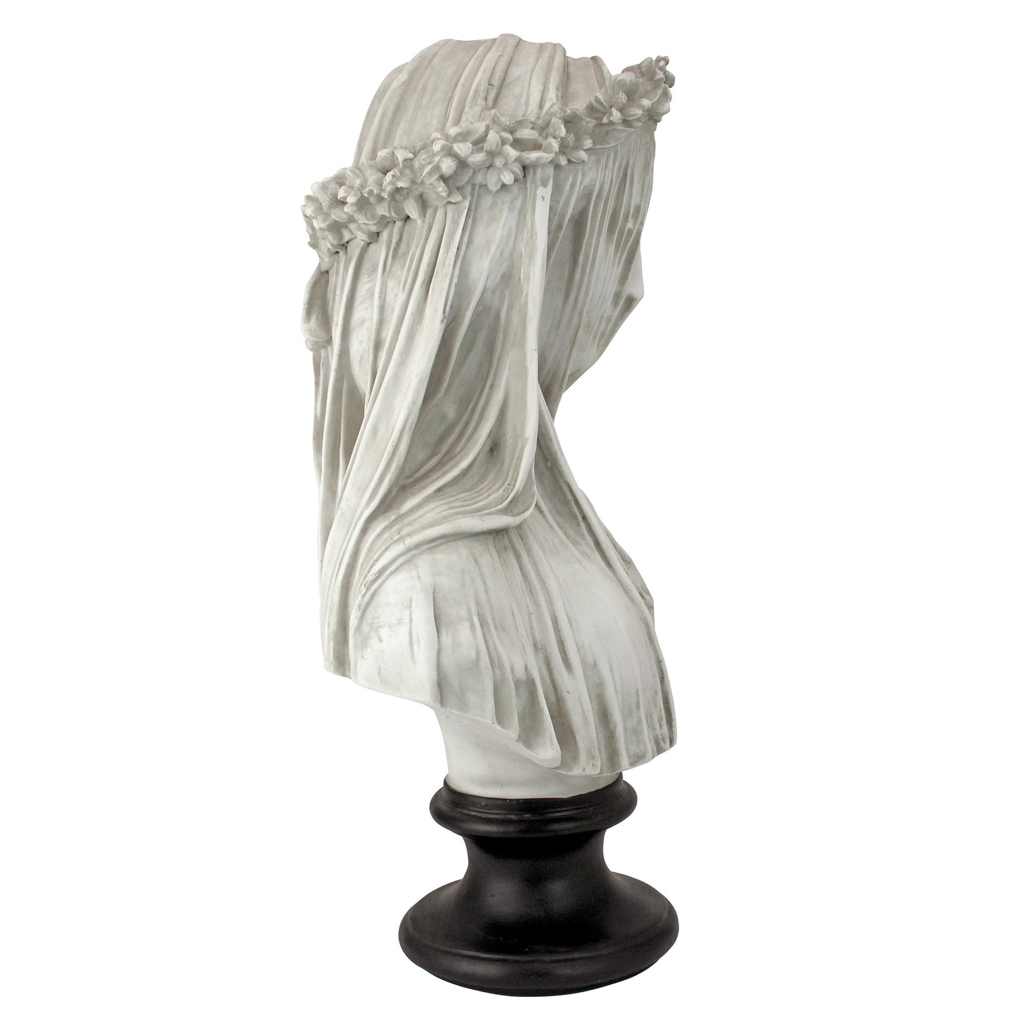 Veiled Maiden Indoor Statue - 14" Tall