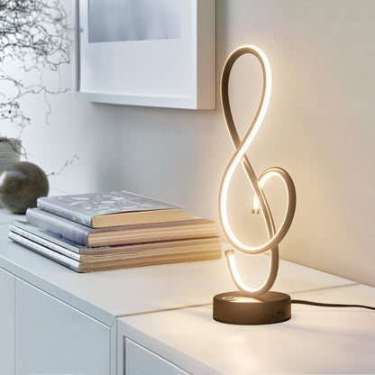 Modern Table Lamp with USB Port