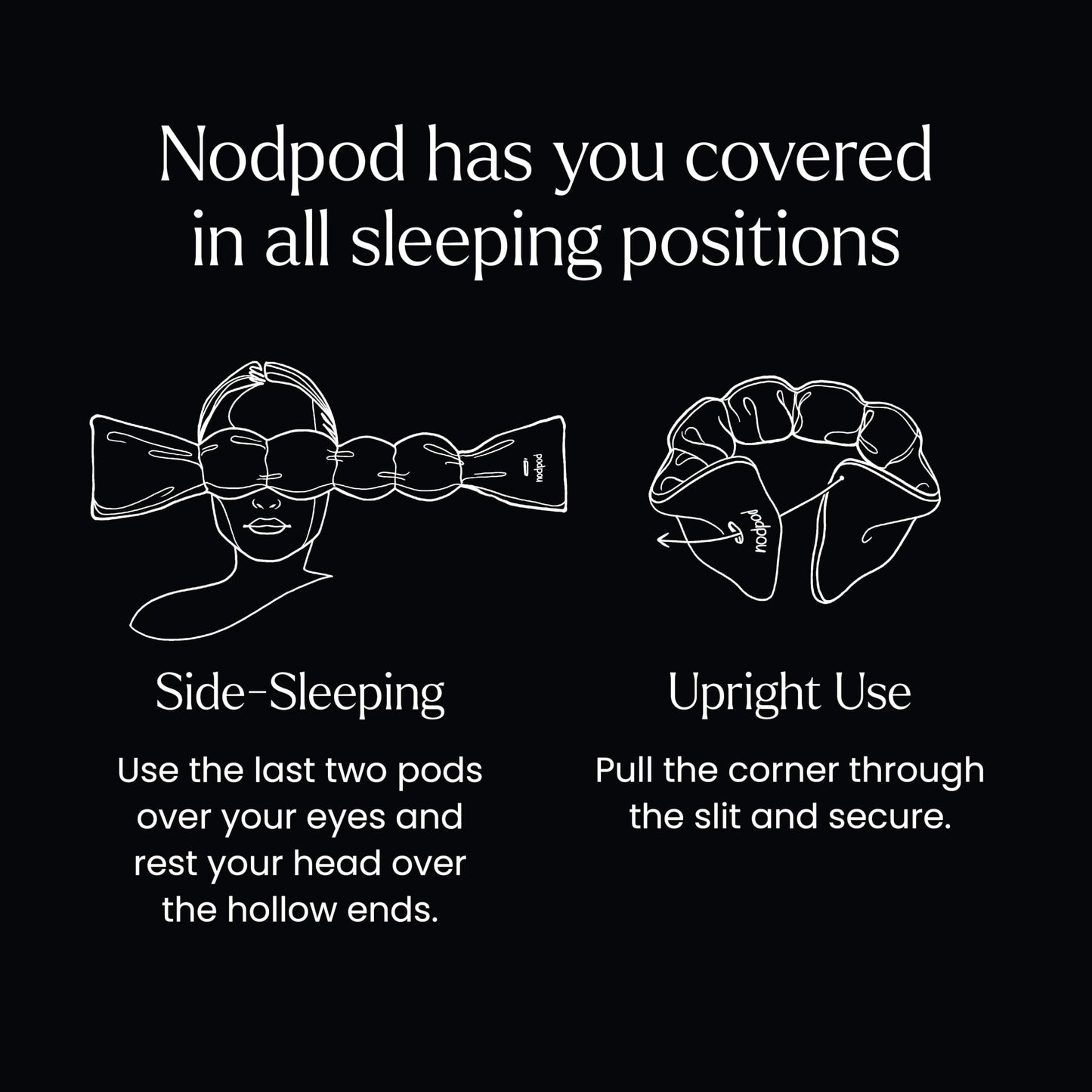 Nodpod Gentle Pressure Sleep Mask