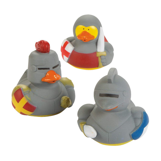 Medieval Rubber Duckies - 12 Pieces