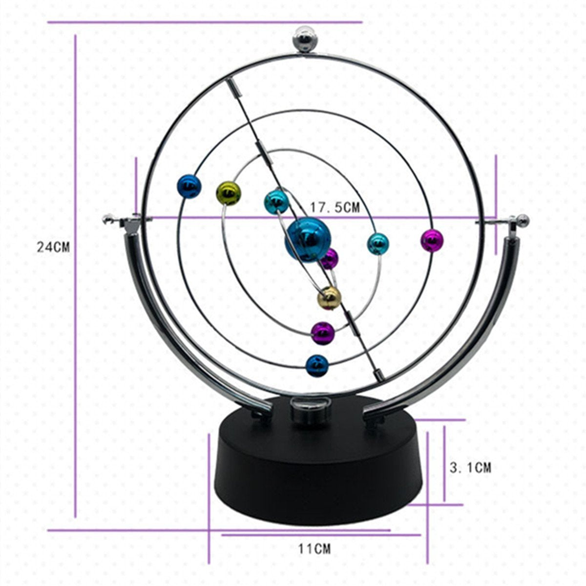 Kinetic Art Asteroid Desk Toy