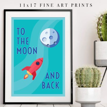 Cosmic Kids Room Wall Art