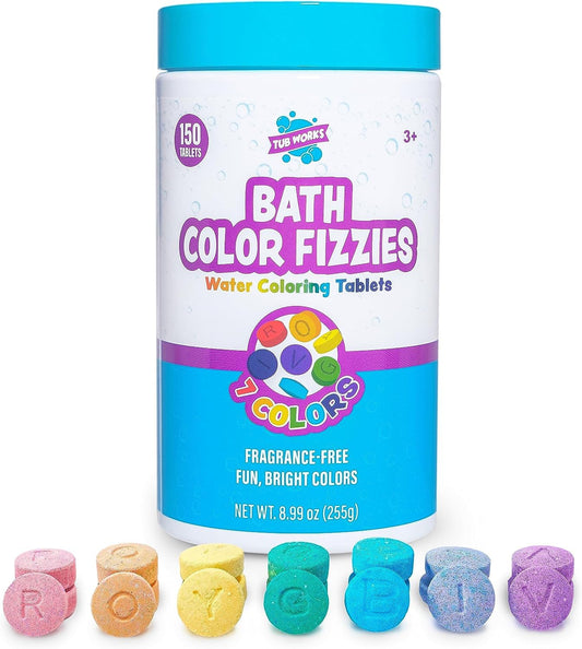 Bath Color Fizzies for Kids