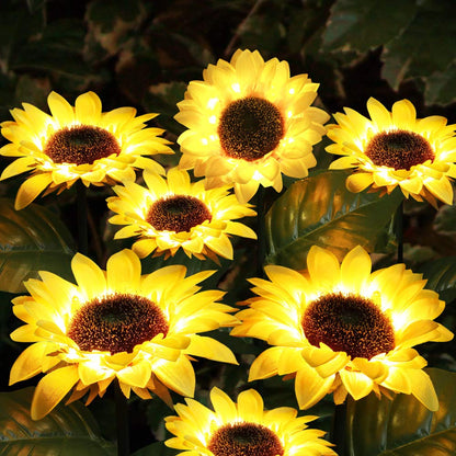 Sunflower Solar Garden Lights