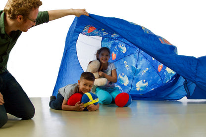 Deluxe Air Inflatable Fort - Sunny Day Design