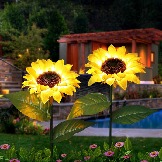 Sunflower Solar Garden Lights