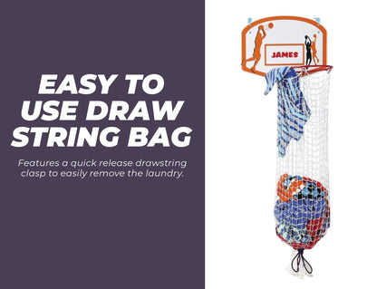 Over the Door Basketball Laundry Hamper