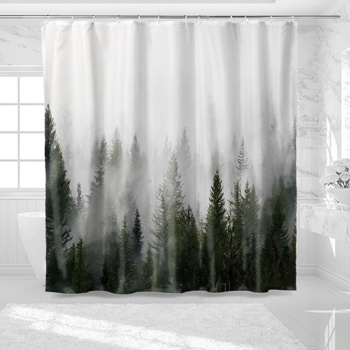 Misty Forest Shower Curtain