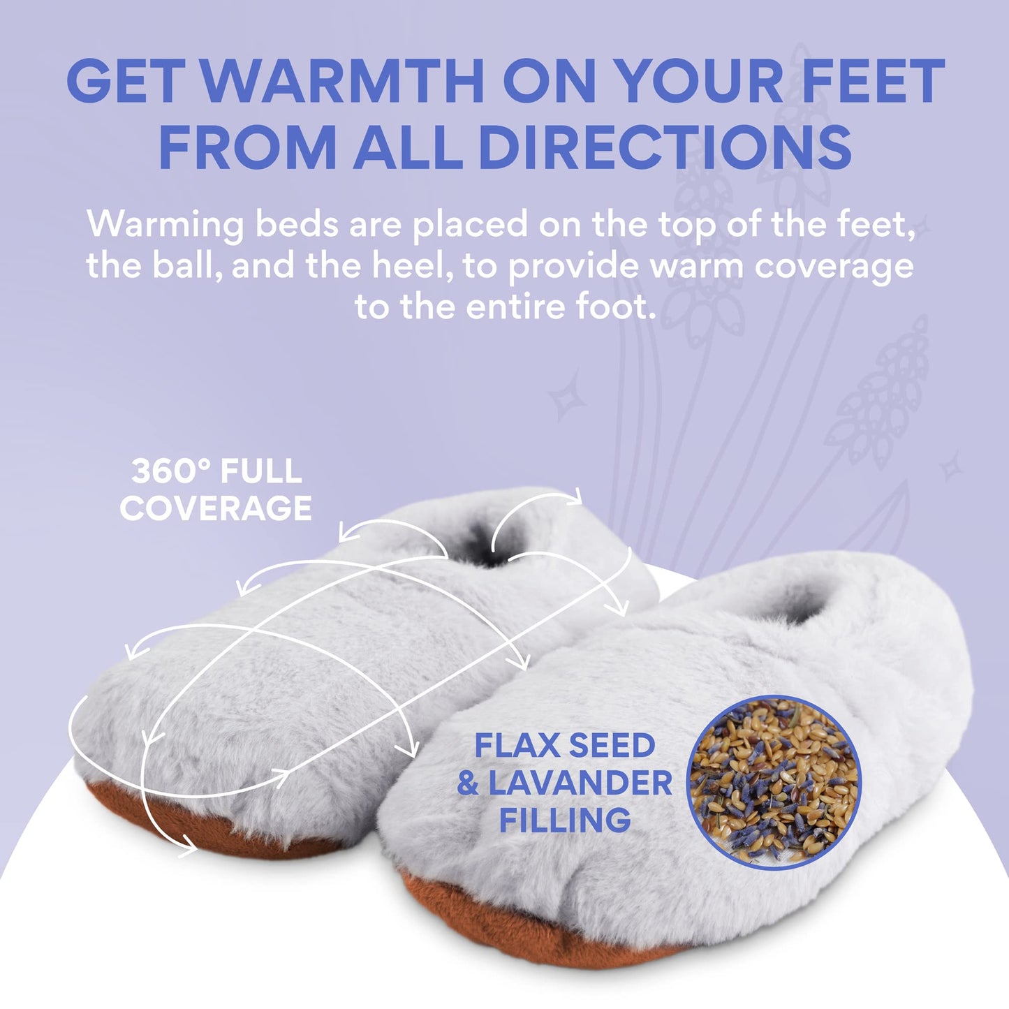 Microwavable Warming Slippers