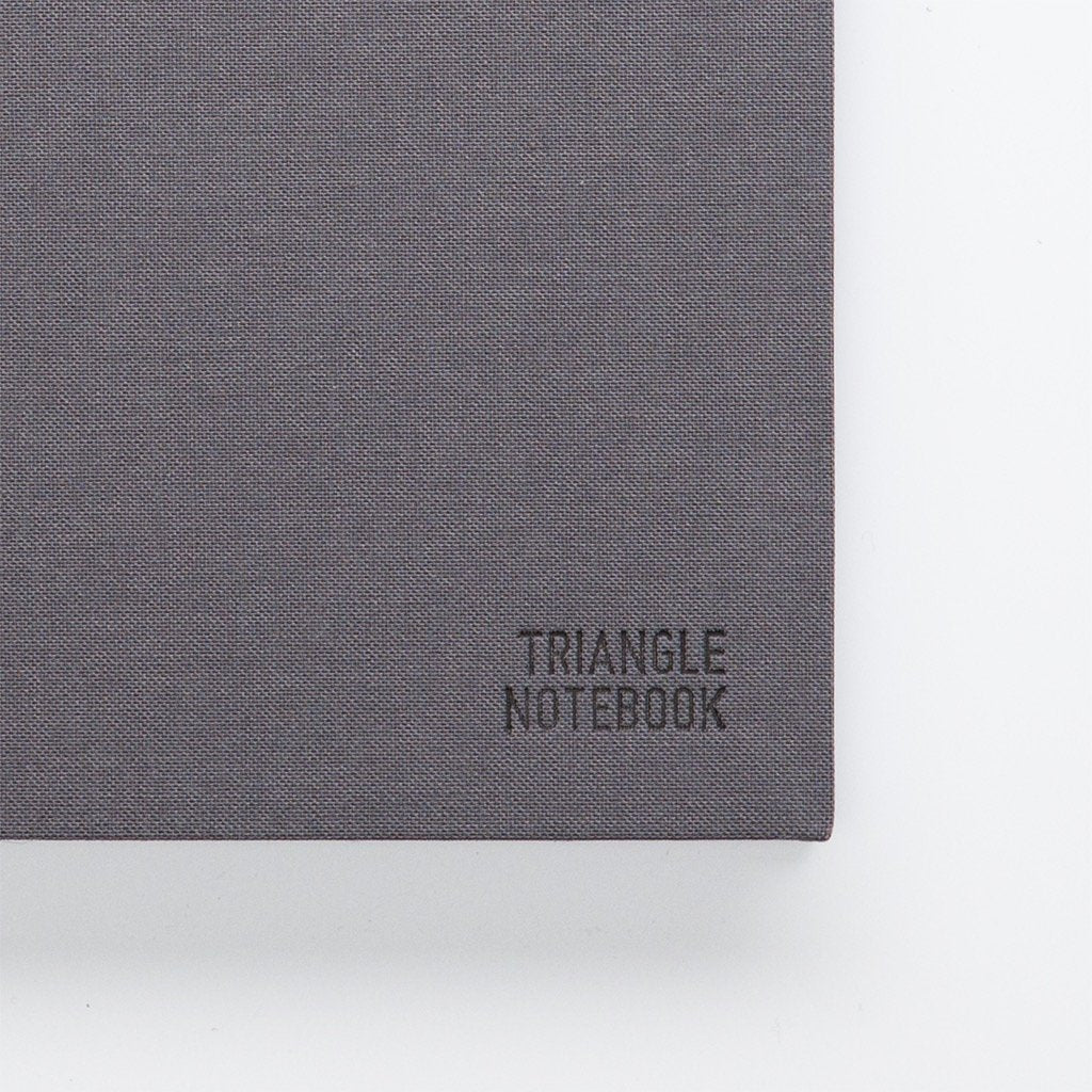 Fabric Hardcover Triangle Notebook