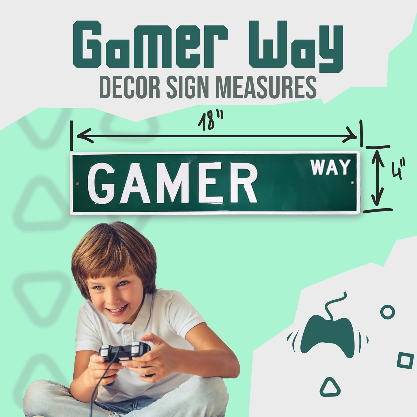 Gamer Room Decor and Gifts for Boys and Girls