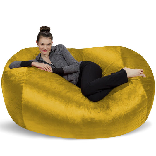 Plush Bean Bag Sofa