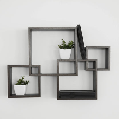 Decorative Floating Cube Wall Shelf