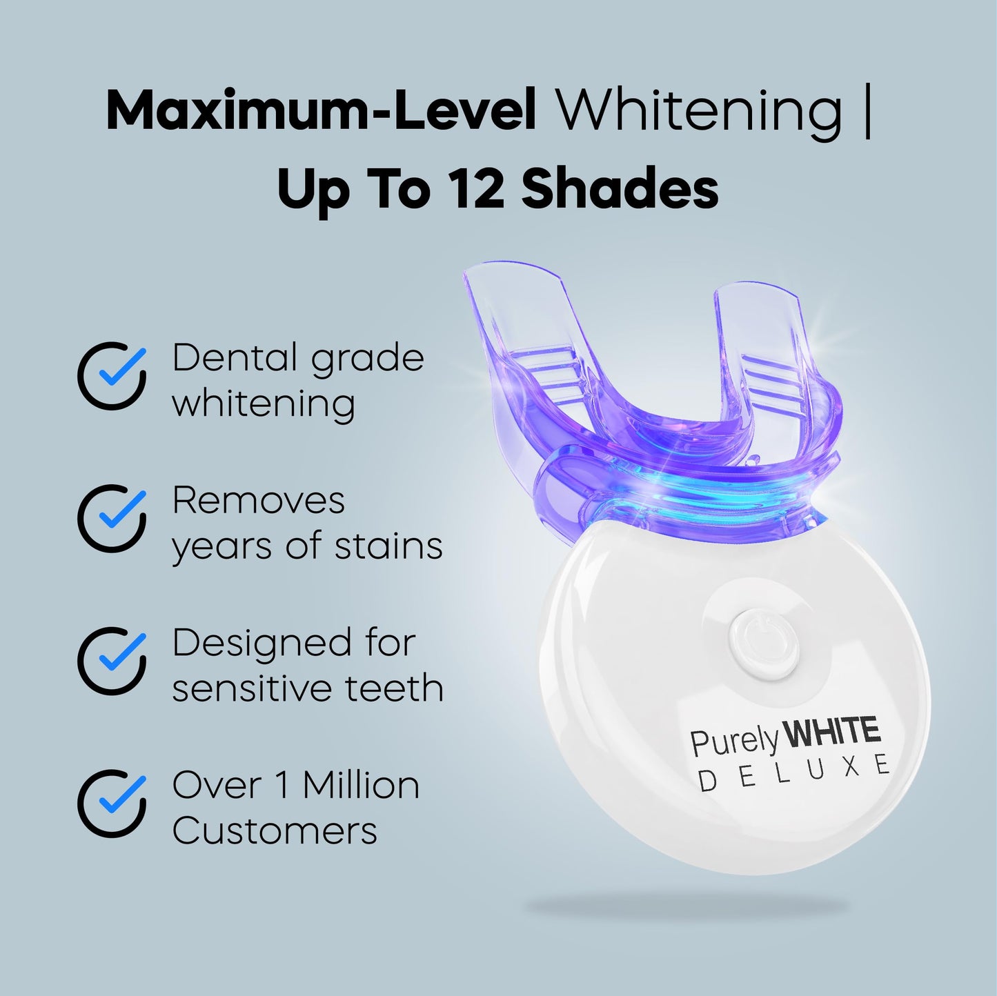 Teeth Whitening Kit with LED