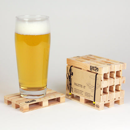 Labyrinth Barcelona Mini Pallet Coasters